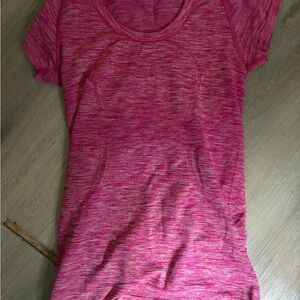 lululemon athletica Pink Short Sleeve Tee